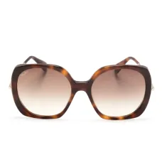 Солнцезащитные очки в массивной оправе