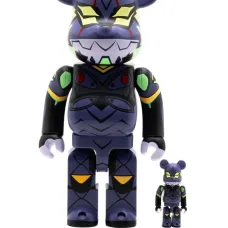 "набор коллекционных фигурок Evangelion Unit 13 ""New Paint Version"" BE@RBRICK 100% and 400%"