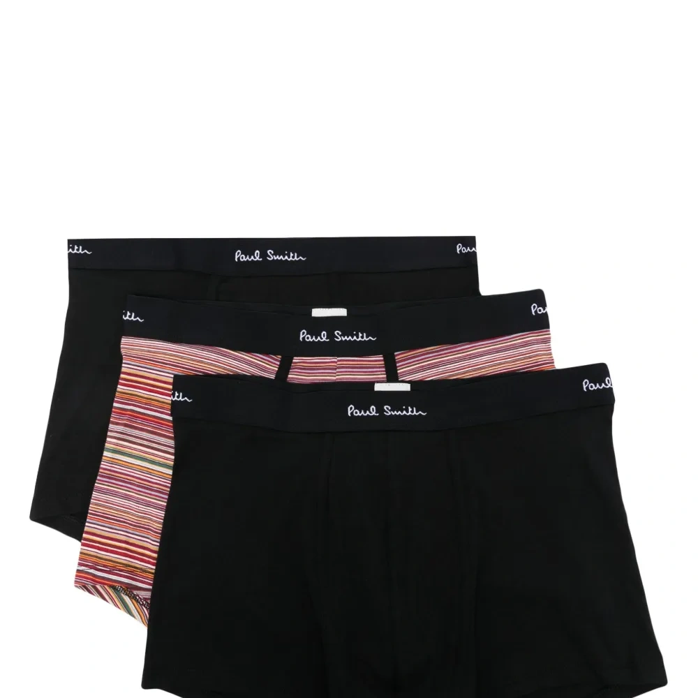 Комплект из трех боксеров с логотипом Комплект из трех боксеров с логотипом