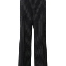 Прямые брюки с завышенной талией