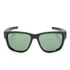 Солнцезащитные очки в квадратной оправе с логотипом Солнцезащитные очки в квадратной оправе с логотипом