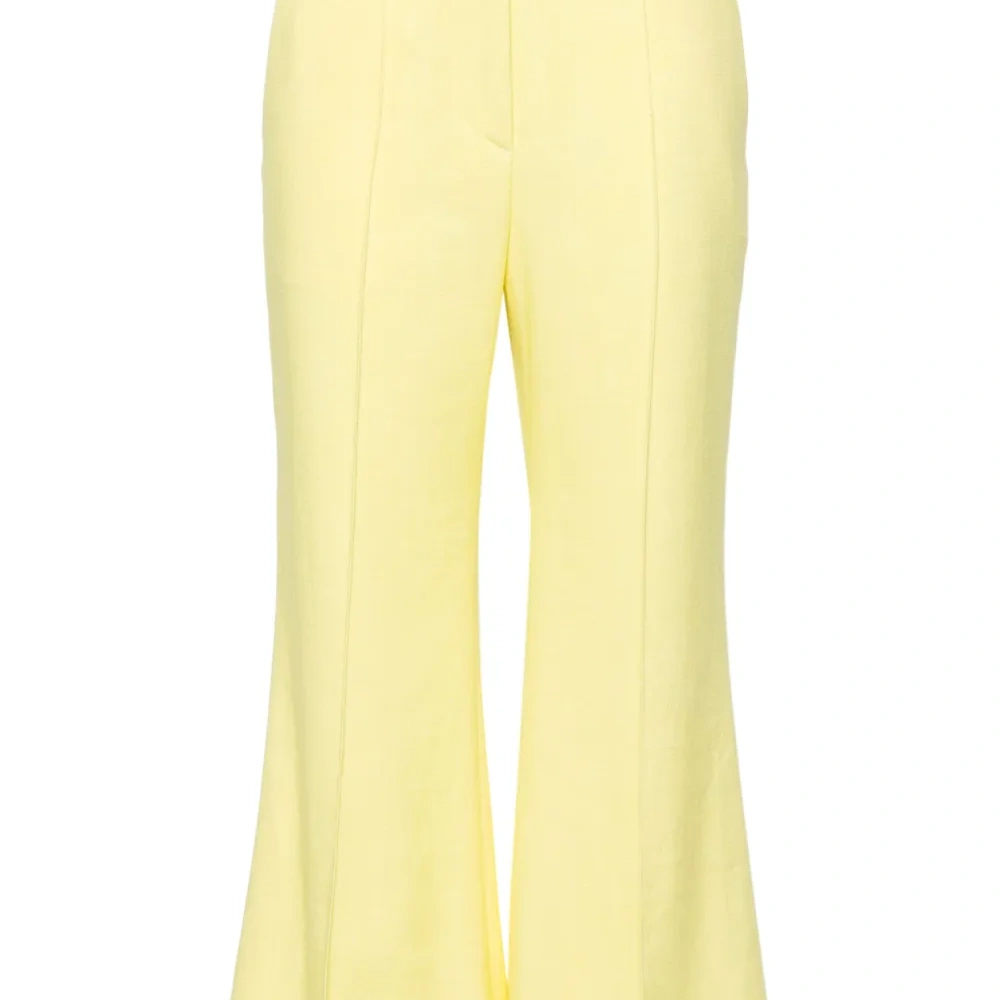 Укороченные брюки средней посадки