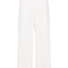 Брюки строгого кроя с завышенной талией