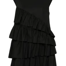 Платье с оборками