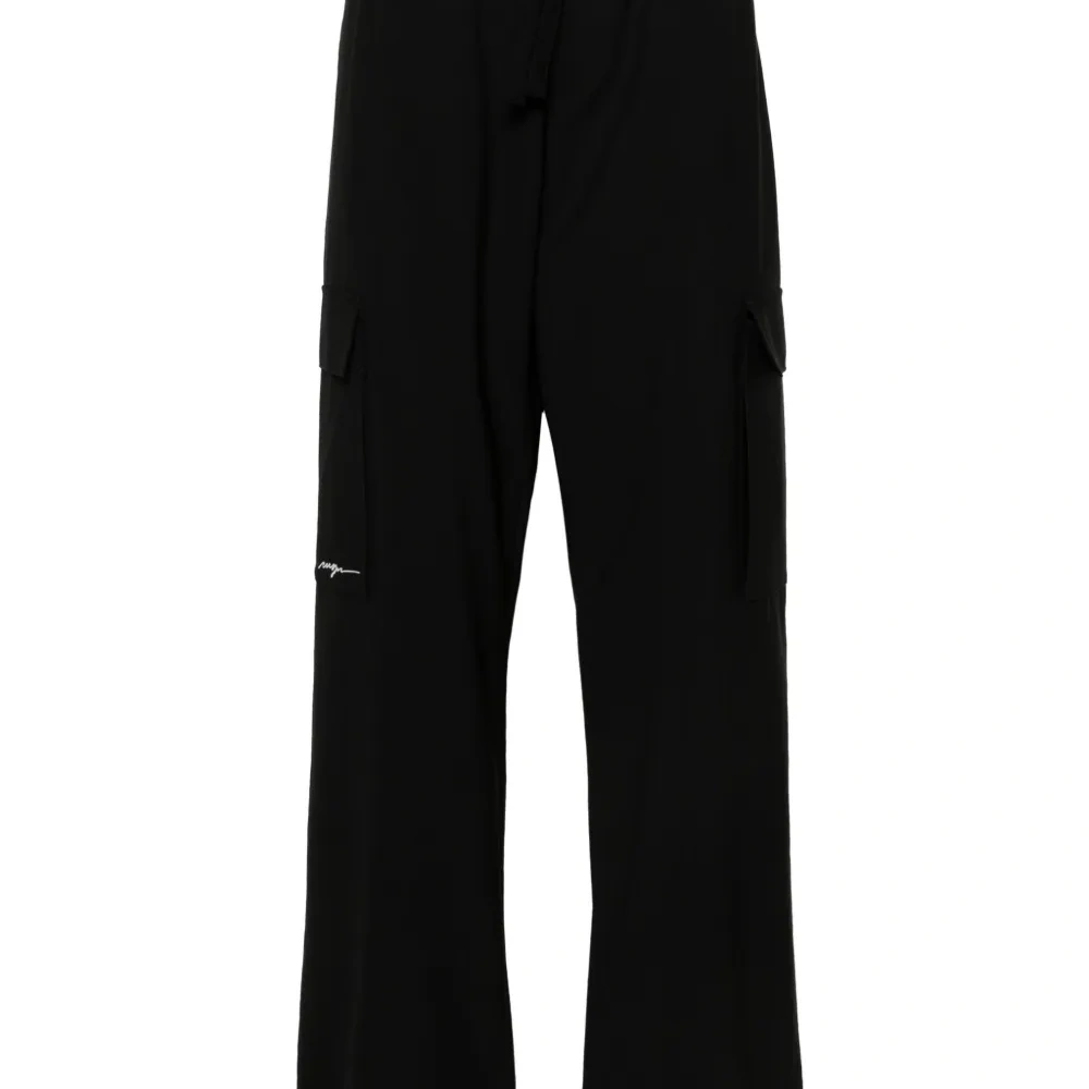 Брюки карго с кулиской