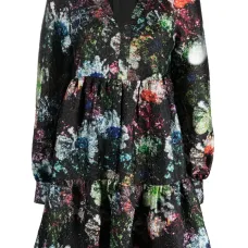 Платье мини с принтом Jasmine Glitter Bloom