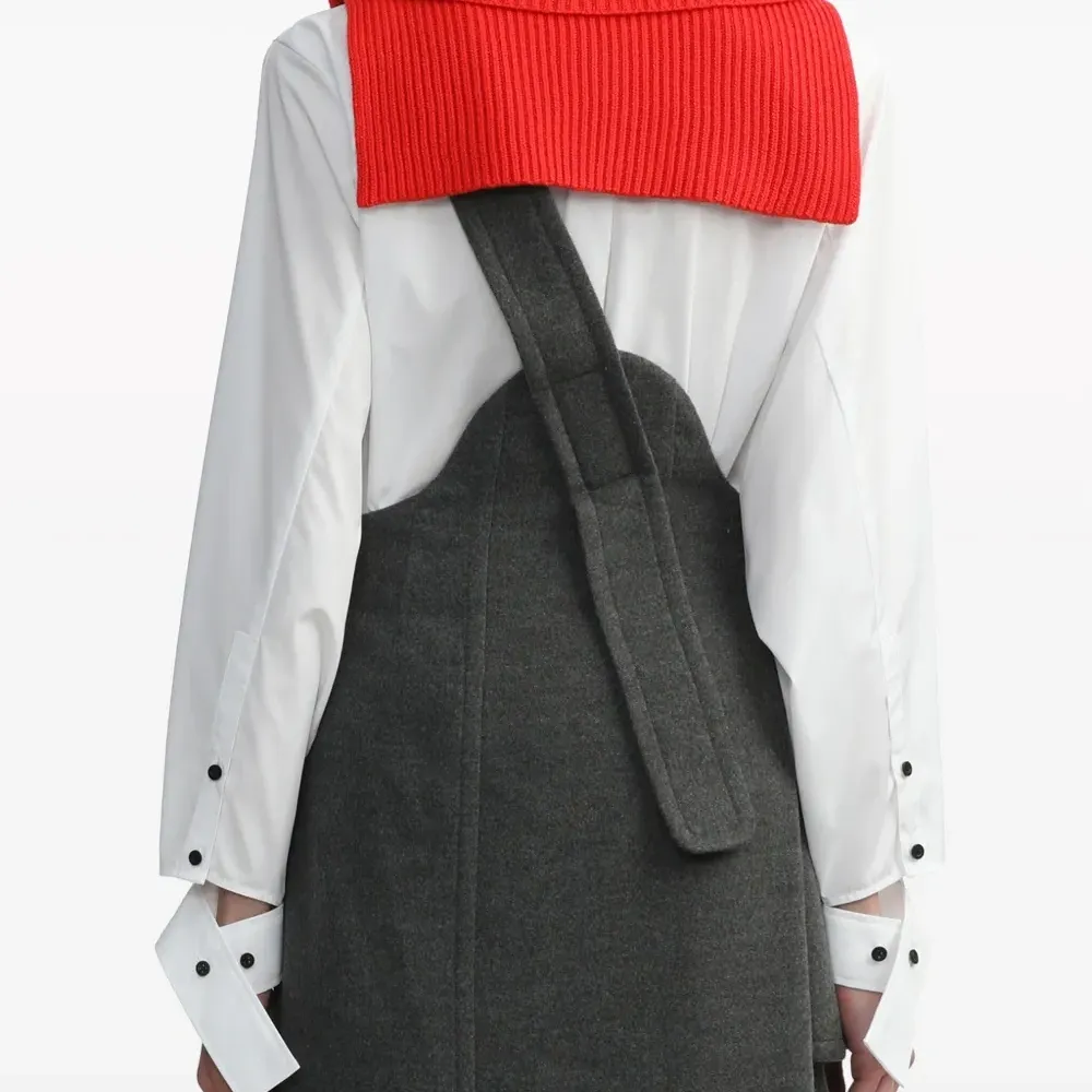 Топ в рубчик без бретелей