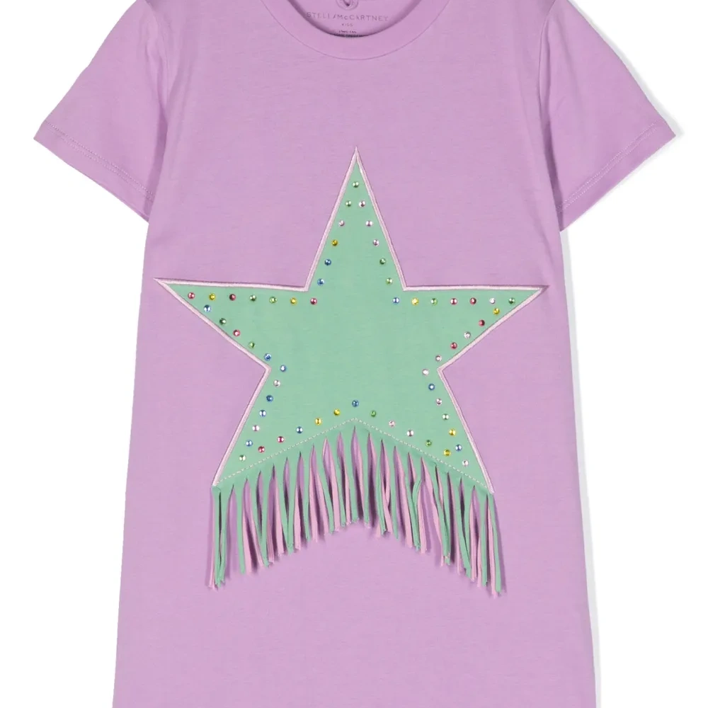 Платье-футболка с принтом