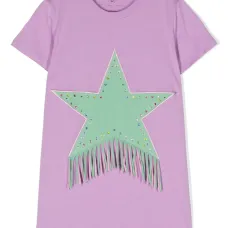 Платье-футболка с принтом