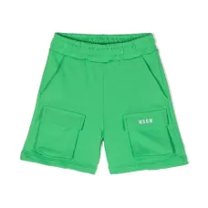 Шорты с вышитым логотипом