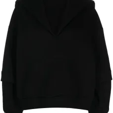 Топ с V-образным вырезом и матросским воротником