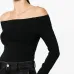 Боди с открытыми плечами и длинными рукавами Боди с открытыми плечами и длинными рукавами