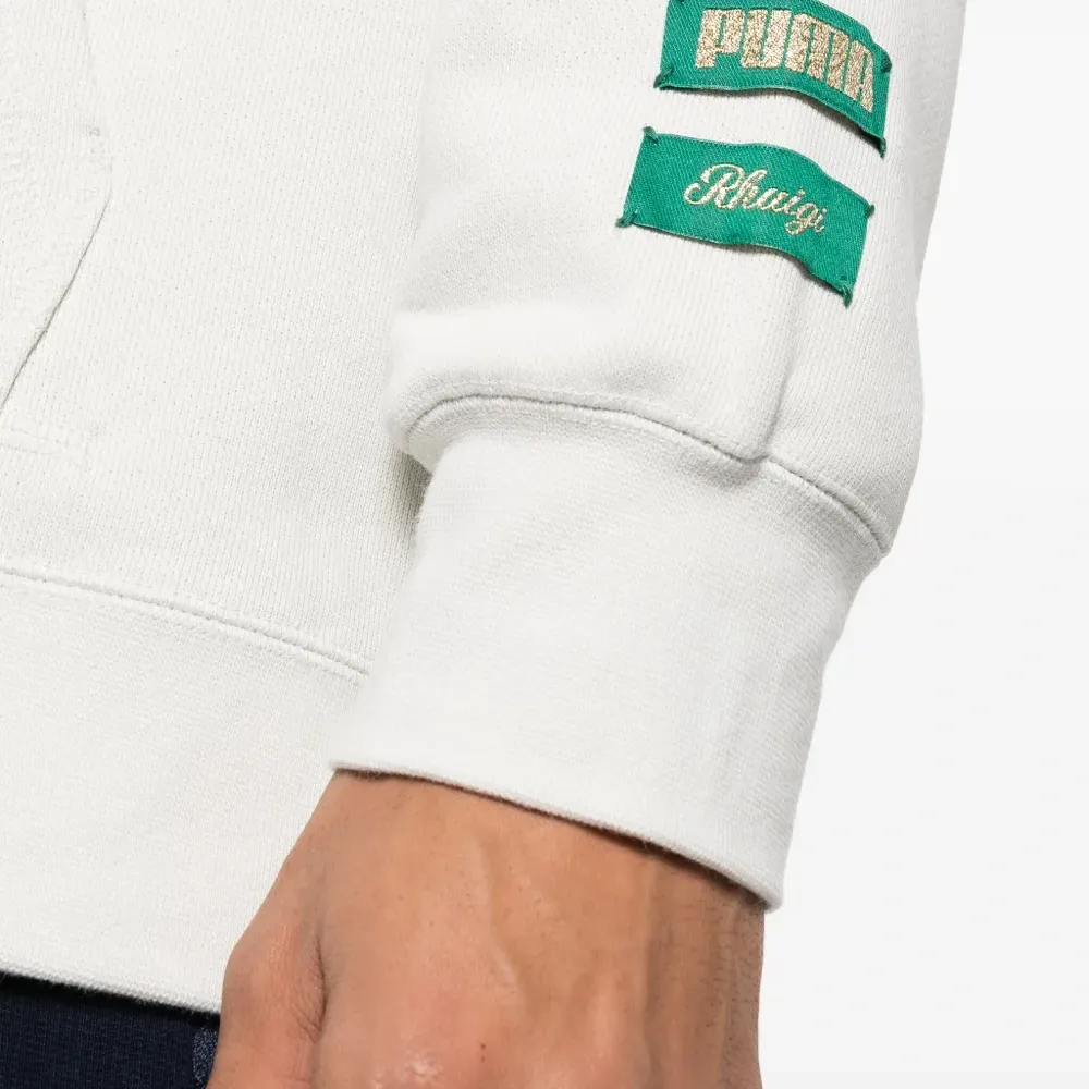 Худи с аппликацией из коллаборации с Rhuigi