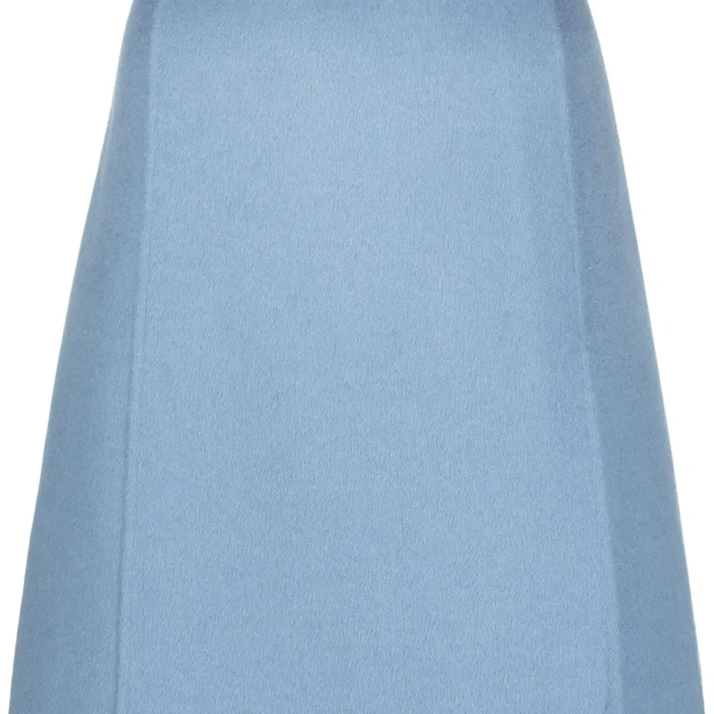 Шерстяная юбка с завышенной талией