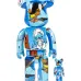 Фигурки Be@rbrick The Astrosmurf 100% + 400% из коллаборации с The Smurfs