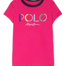 Футболка с вышитым логотипом