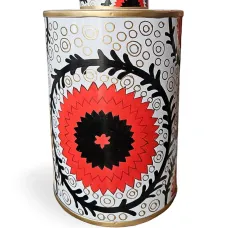 Ваза с геометричным принтом (25 см)