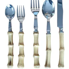 Набор Bamboo из пяти керамических столовых приборов