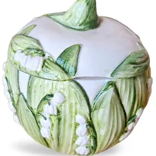 Керамическая сахарница Lily of the Valley