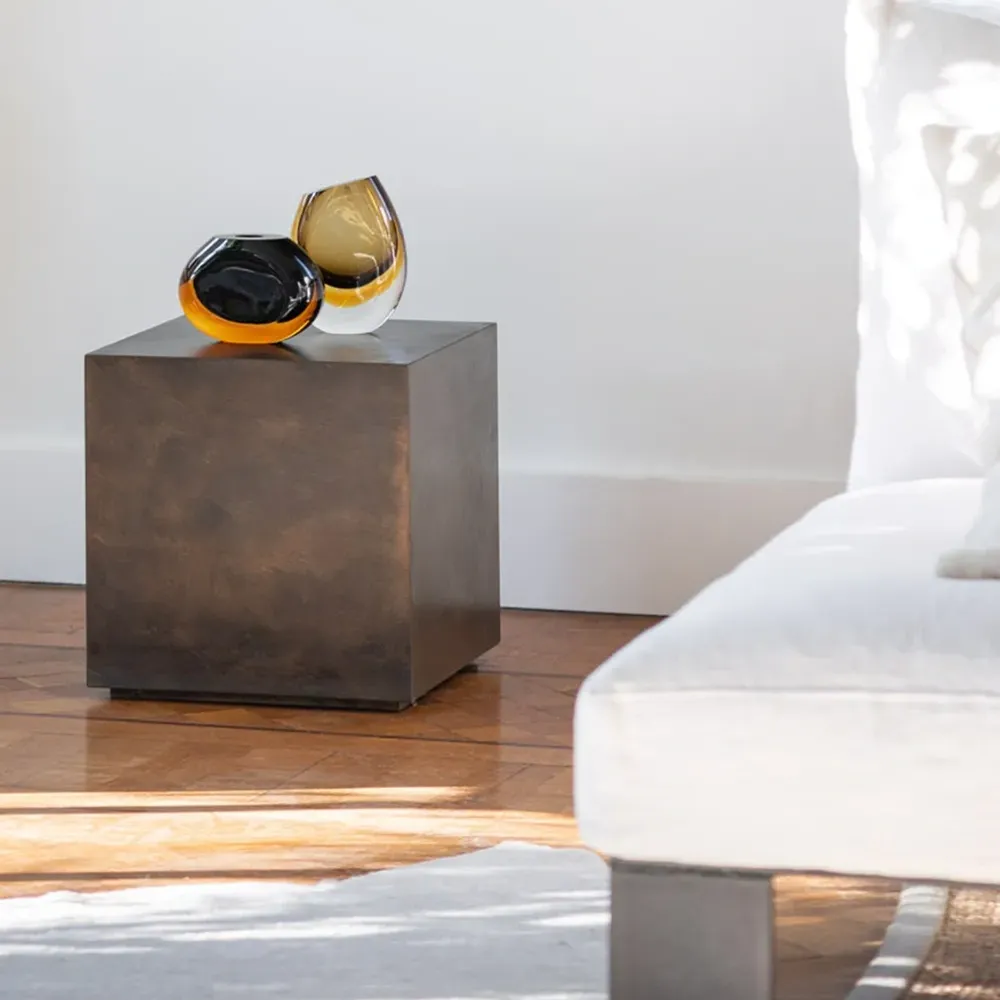 Стеклянная ваза 96 в двух тонах