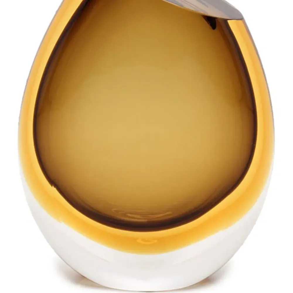 Стеклянная ваза 96 в двух тонах