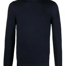 Джемпер из вирджинской шерсти с высоким воротником