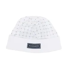 Шапка бини с монограммой