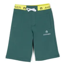 Шорты с вышитым логотипом