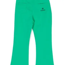 Спортивные брюки из джерси с вышитым логотипом