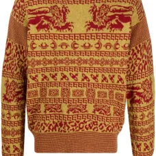 Джемпер вязки интарсия