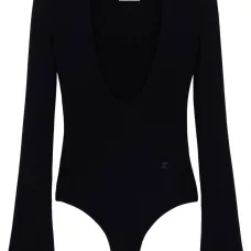 Боди в рубчик