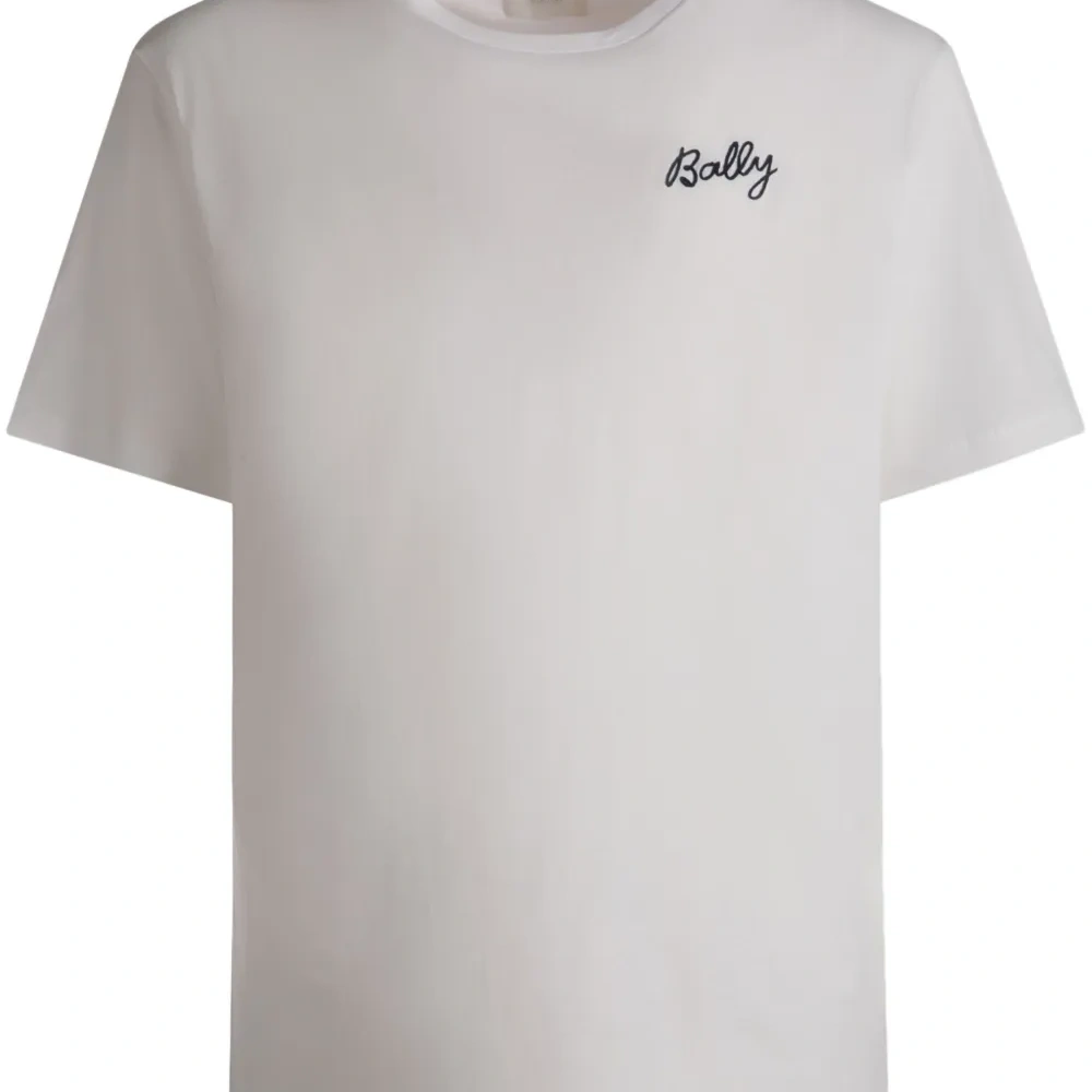 Футболка из органического хлопка с вышитым логотипом