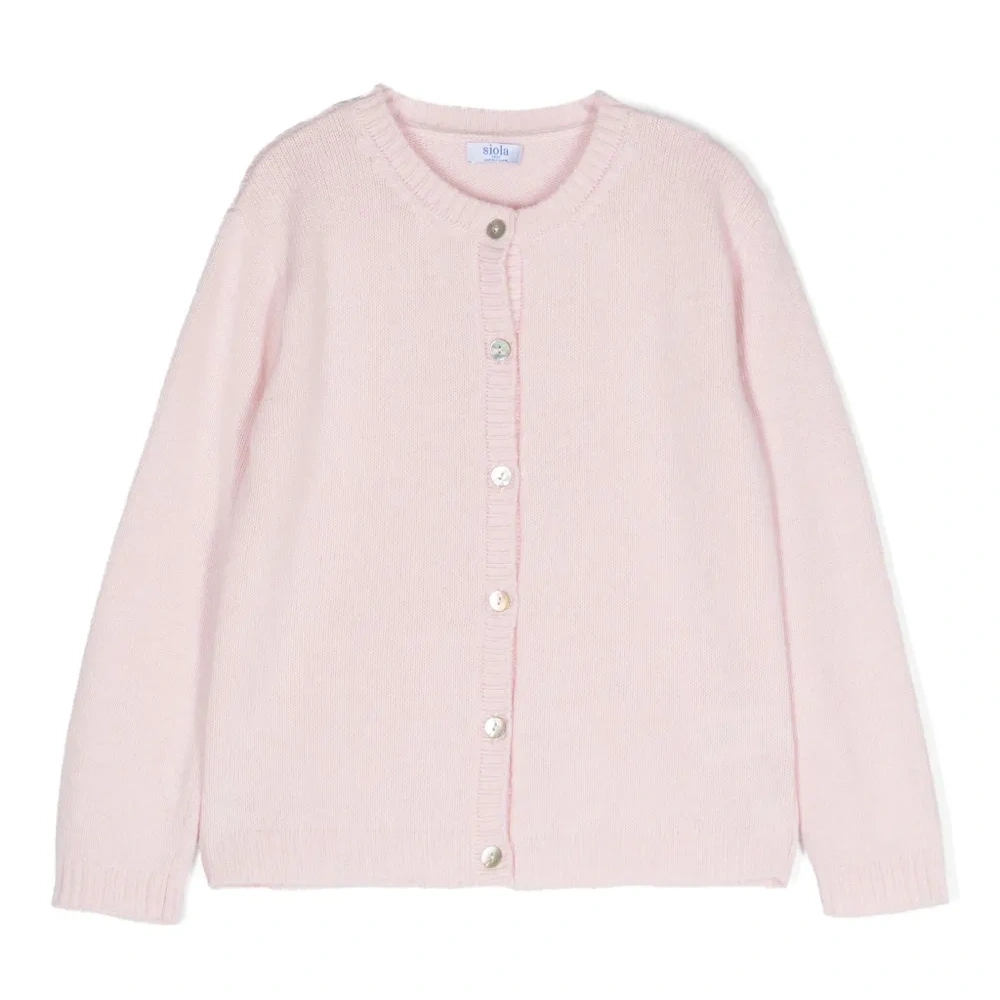 Кардиган с отделкой в рубчик