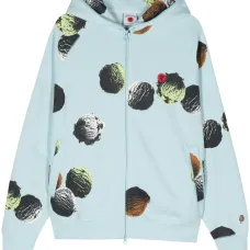 Худи из джерси с логотипом