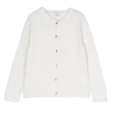 Кардиган с отделкой в рубчик Кардиган с отделкой в рубчик