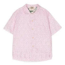 Рубашка с цветочным принтом