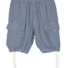 Льняные зауженные брюки