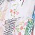 Рубашка с принтом пэчворк