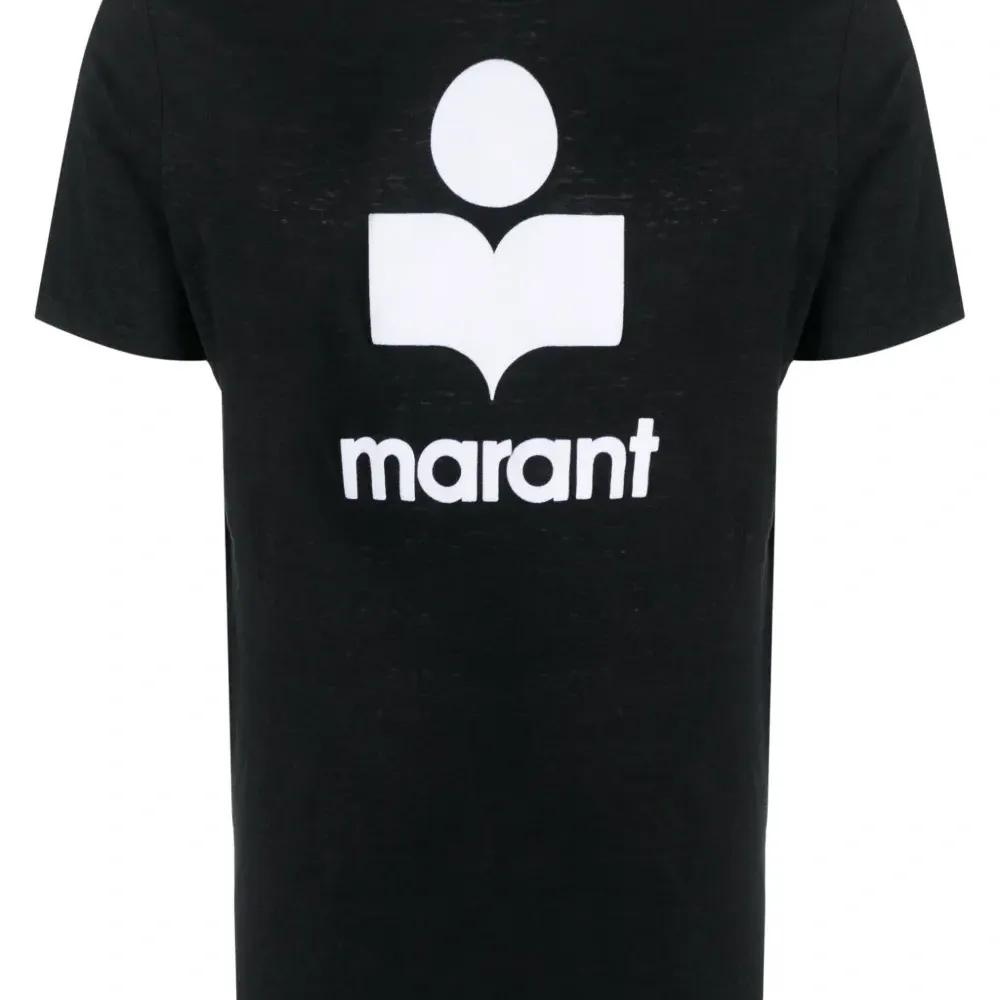 Льняная футболка Karman с логотипом