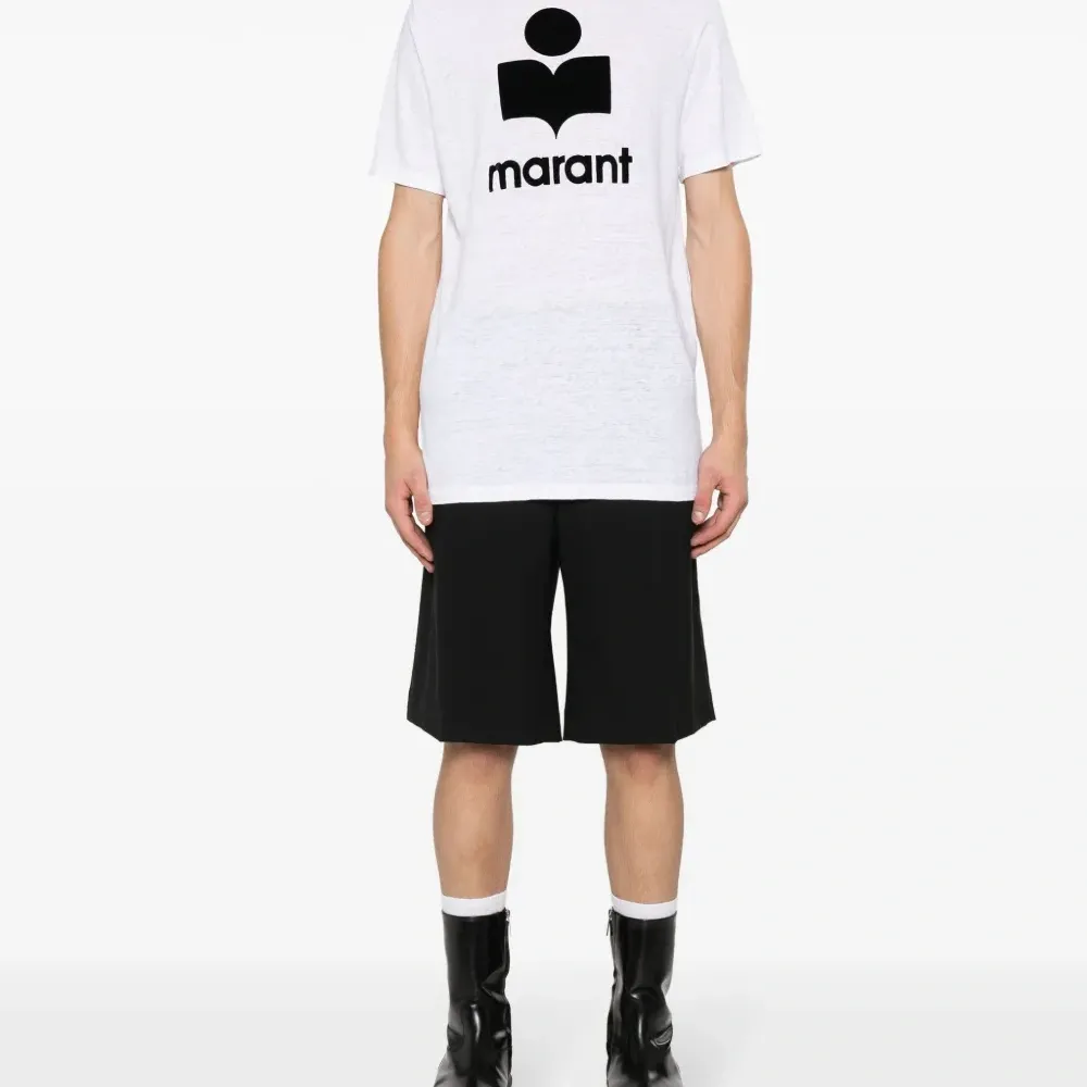 Льняная футболка Karman с логотипом Льняная футболка Karman с логотипом