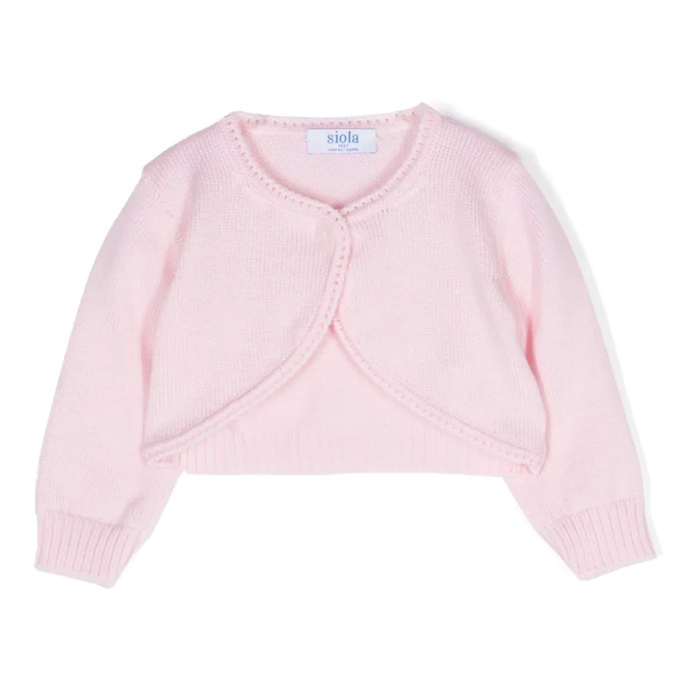 Шерстяной кардиган с длинными рукавами