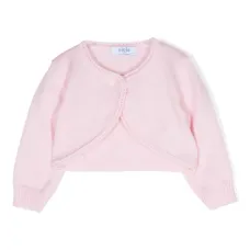 Шерстяной кардиган с длинными рукавами