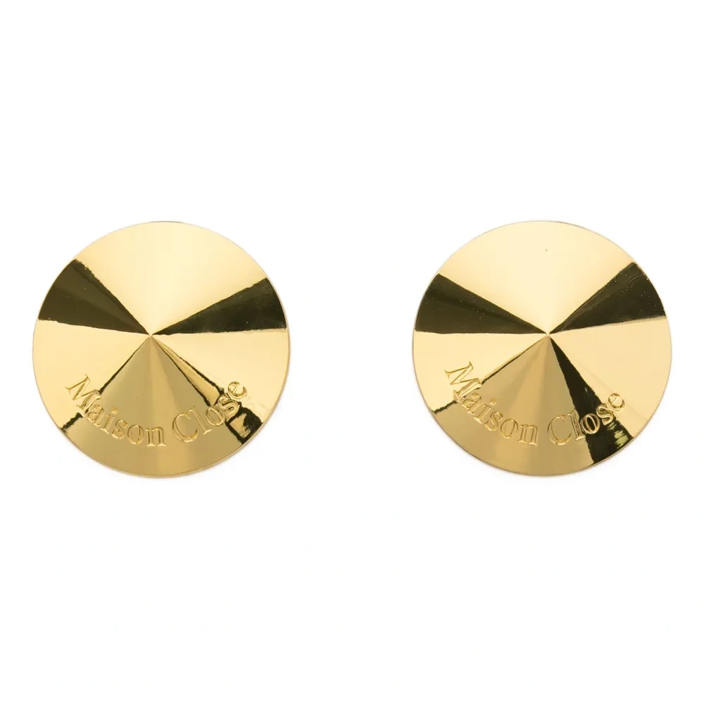 Металлические накладки на соски с логотипом Металлические накладки на соски с логотипом