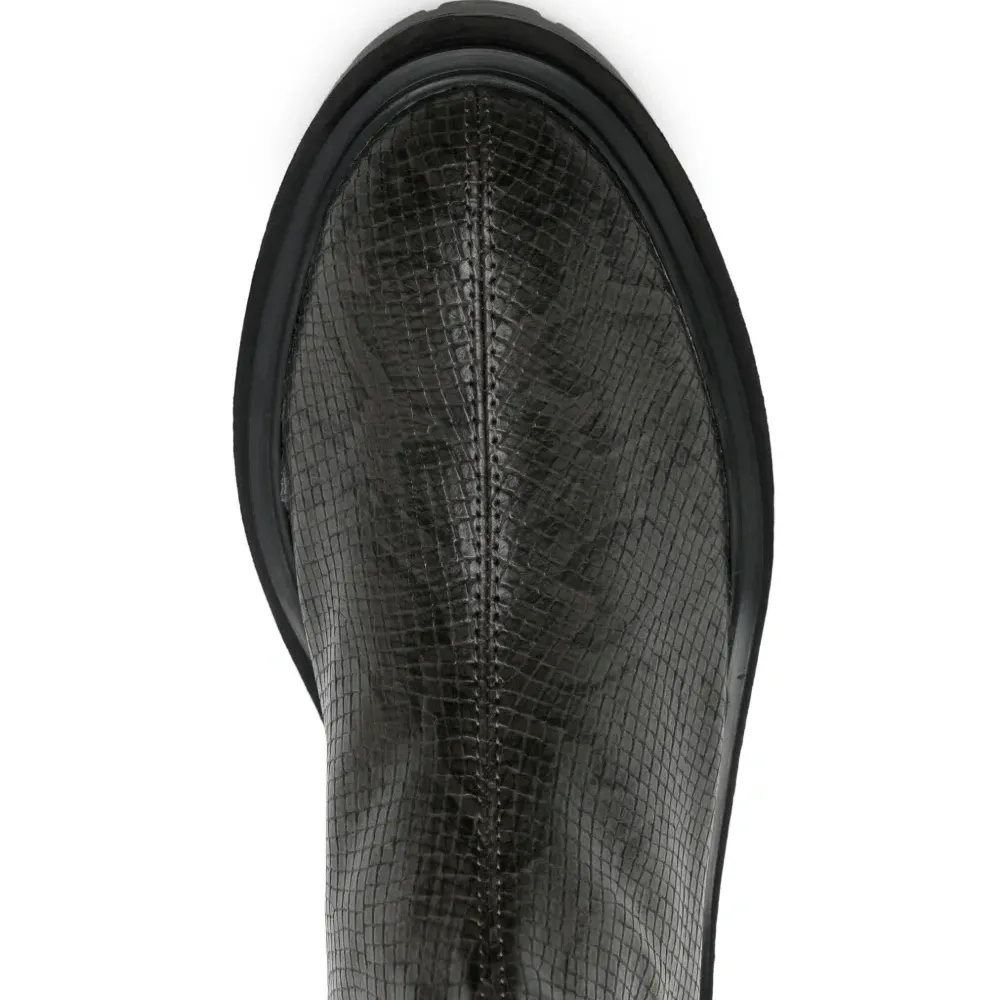 Ботинки Peyton III 50 с тиснением под кожу змеи Ботинки Peyton III 50 с тиснением под кожу змеи