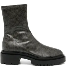 Ботинки Peyton III 50 с тиснением под кожу змеи
