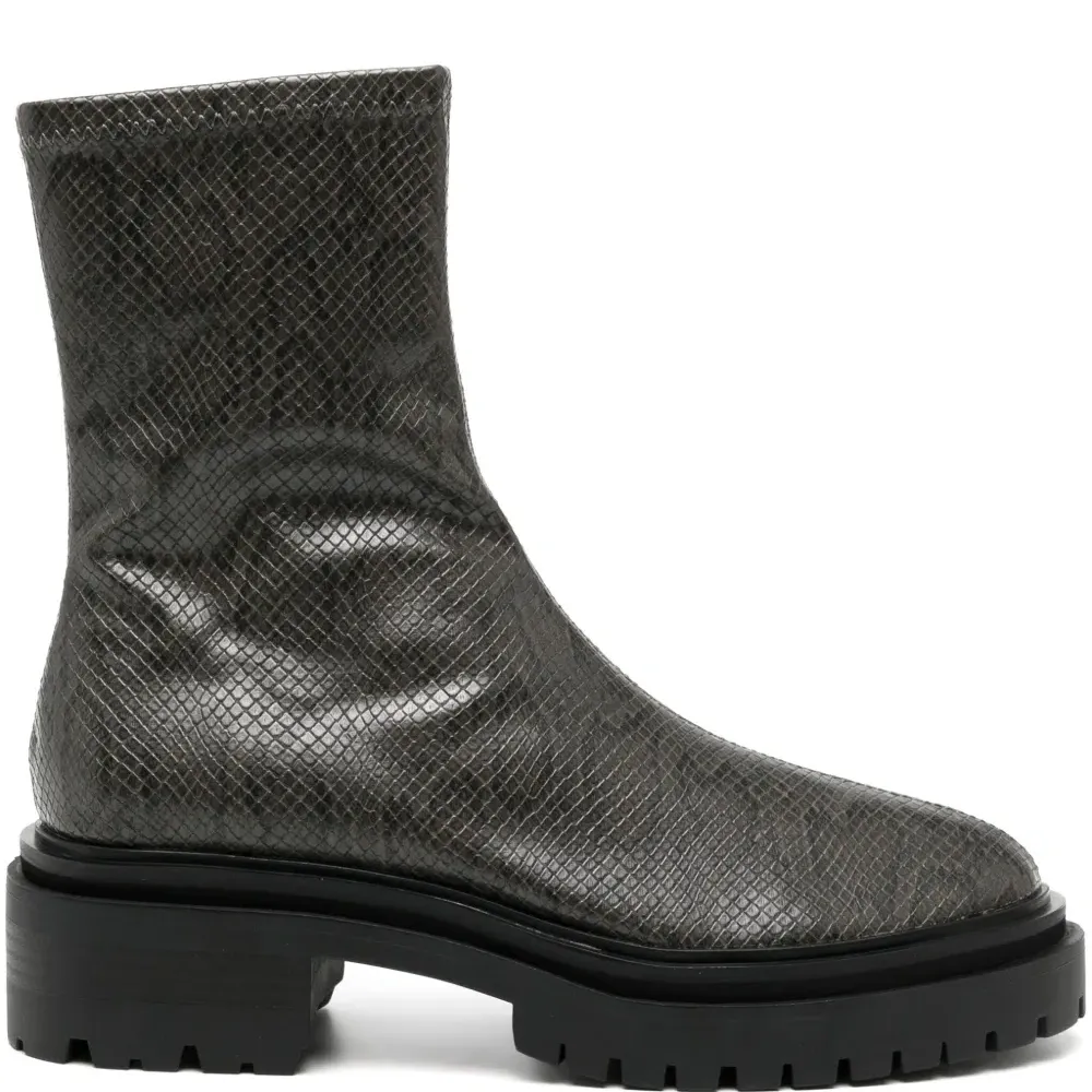 Ботинки Peyton III 50 с тиснением под кожу змеи Ботинки Peyton III 50 с тиснением под кожу змеи