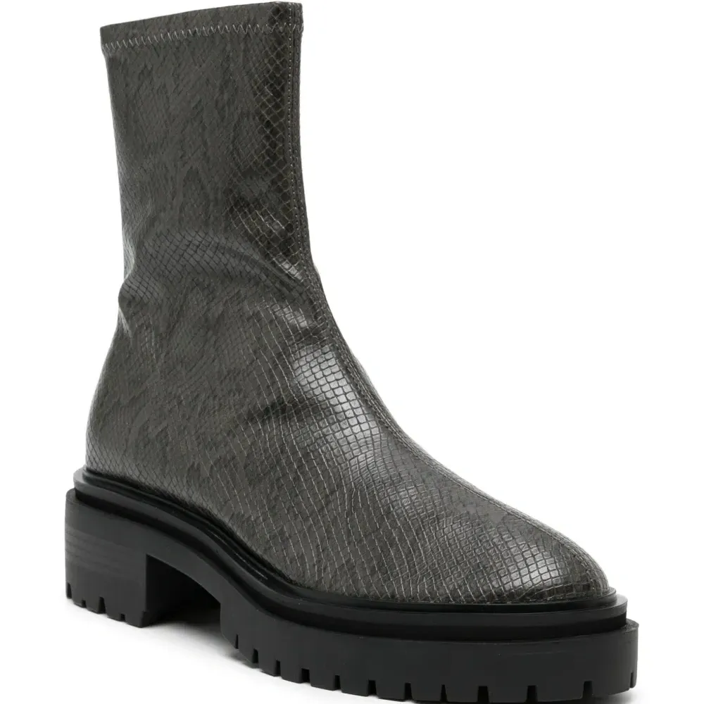 Ботинки Peyton III 50 с тиснением под кожу змеи Ботинки Peyton III 50 с тиснением под кожу змеи