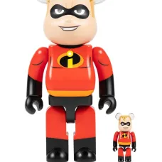 Набор фигурок x Disney Pixar Mr. Incredible BE@RBRICK 100% and 400% Набор фигурок x Disney Pixar Mr. Incredible BE@RBRICK 100% and 400%
