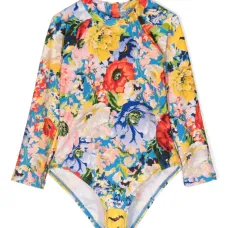 Купальник с цветочным принтом Купальник с цветочным принтом