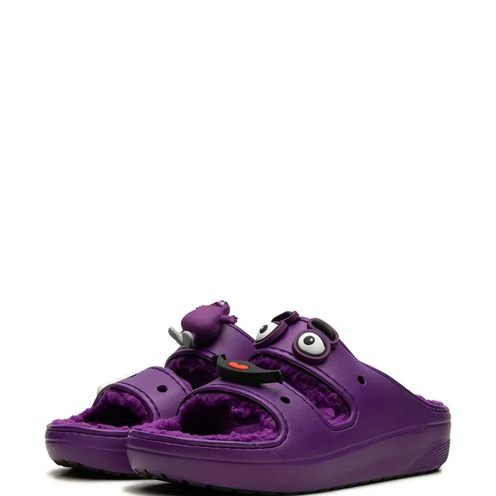 Сандалии Grimace Cozzzy из коллаборации с McDonalds